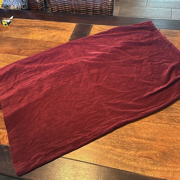 Norton McNaughton faux wrap skirt. Size 16 EUC - Picture 7 of 7